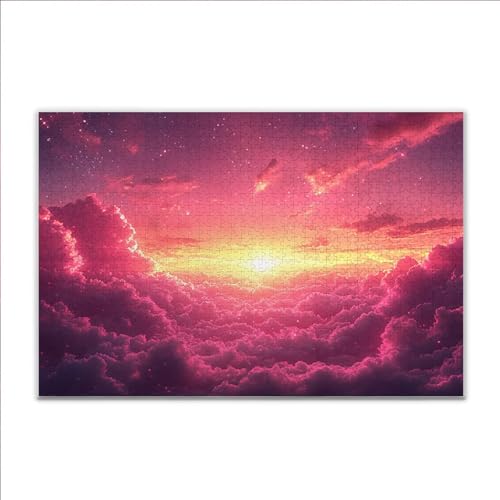 Puzzle 2000 Teile Sonnenuntergang Landschaft Puzzle Erwachsene Anspruchsvoll, Klassische Holzpuzzle Erwachsene, Puzzlespiele für Die Ganze Familie, Jigsaw Puzzel ab 14 Jahre für Junge Mädchen F-4 Puzzle 2000 Teile Sonnenuntergang Landschaft Puzzle Erwachsene Anspruchsvoll, Klassische Holzpuzzle Erwachsene, Puzzlespiele für Die Ganze Familie, Jigsaw Puzzel ab 14 Jahre für Junge Mädchen F-4 von JIANFREY