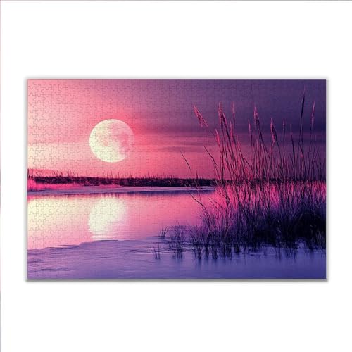 Puzzle 2000 Teile Sonnenuntergang Landschaft Puzzle Erwachsene Anspruchsvoll, Klassische Holzpuzzle Erwachsene, Puzzlespiele für Die Ganze Familie, Jigsaw Puzzel ab 14 Jahre für Junge Mädchen Q-0 Puzzle 2000 Teile Sonnenuntergang Landschaft Puzzle Erwachsene Anspruchsvoll, Klassische Holzpuzzle Erwachsene, Puzzlespiele für Die Ganze Familie, Jigsaw Puzzel ab 14 Jahre für Junge Mädchen Q-0 von JIANFREY