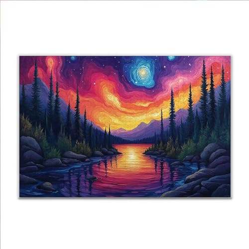 Puzzle 2000 Teile Sonnenuntergang Landschaft Puzzle Erwachsene Anspruchsvoll, Klassische Holzpuzzle Erwachsene, Puzzlespiele für Die Ganze Familie, Jigsaw Puzzel ab 14 Jahre für Junge Mädchen T-2 Puzzle 2000 Teile Sonnenuntergang Landschaft Puzzle Erwachsene Anspruchsvoll, Klassische Holzpuzzle Erwachsene, Puzzlespiele für Die Ganze Familie, Jigsaw Puzzel ab 14 Jahre für Junge Mädchen T-2 von JIANFREY