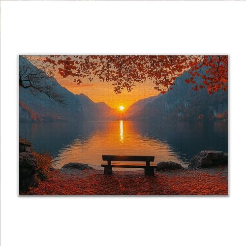 Puzzle 2000 Teile Sonnenuntergang Landschaft Puzzle Erwachsene Anspruchsvoll, Klassische Holzpuzzle Erwachsene, Puzzlespiele für Die Ganze Familie, Jigsaw Puzzel ab 14 Jahre für Junge Mädchen Y-7 Puzzle 2000 Teile Sonnenuntergang Landschaft Puzzle Erwachsene Anspruchsvoll, Klassische Holzpuzzle Erwachsene, Puzzlespiele für Die Ganze Familie, Jigsaw Puzzel ab 14 Jahre für Junge Mädchen Y-7 von JIANFREY