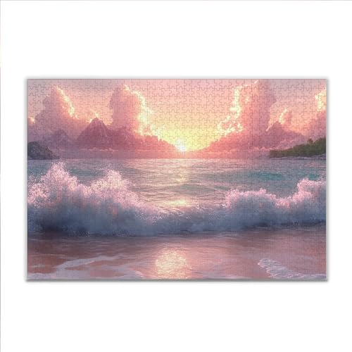 Puzzle 2000 Teile Strand Sonnenuntergang Puzzle Erwachsene Anspruchsvoll, Klassische Holzpuzzle Erwachsene, Puzzlespiele für Die Ganze Familie, Wooden Jigsaw Puzzel ab 14 Jahre für Junge Mädchen A-0 Puzzle 2000 Teile Strand Sonnenuntergang Puzzle Erwachsene Anspruchsvoll, Klassische Holzpuzzle Erwachsene, Puzzlespiele für Die Ganze Familie, Wooden Jigsaw Puzzel ab 14 Jahre für Junge Mädchen A-0 von JIANFREY