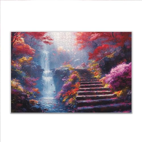 Puzzle 300 Teile Fallen Frühling Puzzle Erwachsene Anspruchsvoll, Klassische Holzpuzzle Erwachsene, Puzzlespiele für Die Ganze Familie, Wooden Jigsaw Puzzel ab 14 Jahre für Junge Mädchen Geschenke C11 Puzzle 300 Teile Fallen Frühling Puzzle Erwachsene Anspruchsvoll, Klassische Holzpuzzle Erwachsene, Puzzlespiele für Die Ganze Familie, Wooden Jigsaw Puzzel ab 14 Jahre für Junge Mädchen Geschenke C11 von JIANFREY