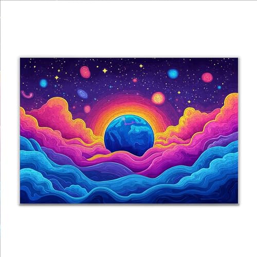 Puzzle 300 Teile Fantasie Abstrakt Puzzle Erwachsene Anspruchsvoll, Klassische Holzpuzzle Erwachsene, Puzzlespiele für Die Ganze Familie, Jigsaw Puzzel ab 14 Jahre für Junge Mädchen Geschenke W-9 Puzzle 300 Teile Fantasie Abstrakt Puzzle Erwachsene Anspruchsvoll, Klassische Holzpuzzle Erwachsene, Puzzlespiele für Die Ganze Familie, Jigsaw Puzzel ab 14 Jahre für Junge Mädchen Geschenke W-9 von JIANFREY