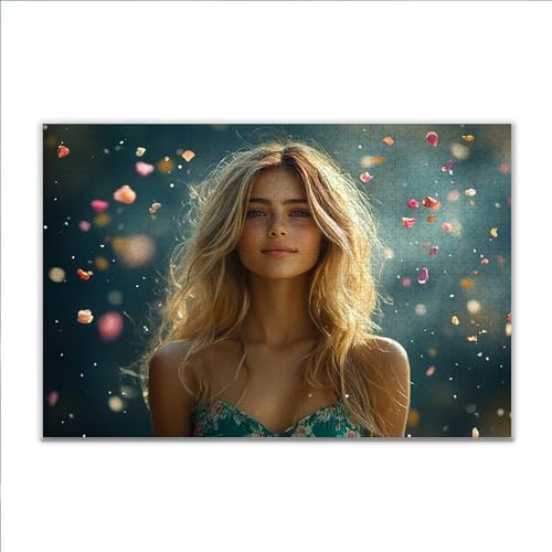 Puzzle 300 Teile Frau Schönheit Puzzle Erwachsene Anspruchsvoll, Klassische Holzpuzzle Erwachsene, Puzzlespiele für Die Ganze Familie, Wooden Jigsaw Puzzel ab 14 Jahre für Junge Mädchen Geschenke R-7 Puzzle 300 Teile Frau Schönheit Puzzle Erwachsene Anspruchsvoll, Klassische Holzpuzzle Erwachsene, Puzzlespiele für Die Ganze Familie, Wooden Jigsaw Puzzel ab 14 Jahre für Junge Mädchen Geschenke R-7 von JIANFREY