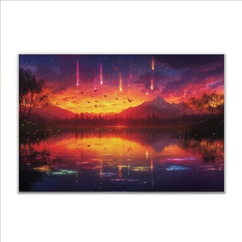 Puzzle 300 Teile Landschaft Fantasie Puzzle Erwachsene Anspruchsvoll, Klassische Holzpuzzle Erwachsene, Puzzlespiele für Die Ganze Familie, Jigsaw Puzzel ab 14 Jahre für Junge Mädchen Geschenke F-2 Puzzle 300 Teile Landschaft Fantasie Puzzle Erwachsene Anspruchsvoll, Klassische Holzpuzzle Erwachsene, Puzzlespiele für Die Ganze Familie, Jigsaw Puzzel ab 14 Jahre für Junge Mädchen Geschenke F-2 von JIANFREY