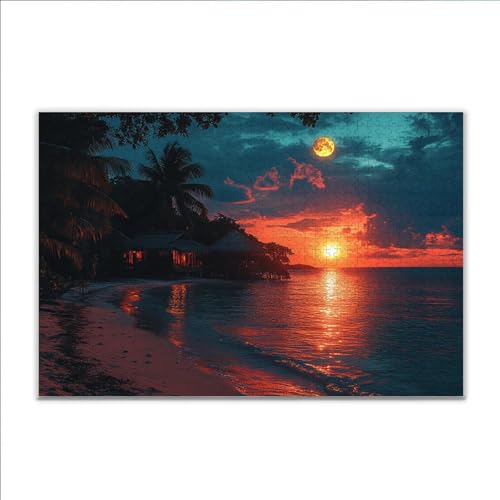 Puzzle 300 Teile Landschaft Ozean Puzzle Erwachsene Anspruchsvoll, Klassische Holzpuzzle Erwachsene, Puzzlespiele für Die Ganze Familie, Jigsaw Puzzel ab 14 Jahre für Junge Mädchen Geschenke W-2 Puzzle 300 Teile Landschaft Ozean Puzzle Erwachsene Anspruchsvoll, Klassische Holzpuzzle Erwachsene, Puzzlespiele für Die Ganze Familie, Jigsaw Puzzel ab 14 Jahre für Junge Mädchen Geschenke W-2 von JIANFREY