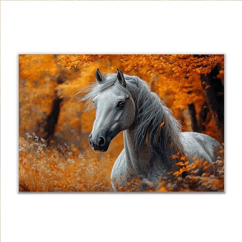Puzzle 300 Teile Pferd Tier Puzzle Erwachsene Anspruchsvoll, Klassische Holzpuzzle Erwachsene, Puzzlespiele für Die Ganze Familie, Wooden Jigsaw Puzzel ab 14 Jahre für Junge Mädchen für Geschenke W-7 Puzzle 300 Teile Pferd Tier Puzzle Erwachsene Anspruchsvoll, Klassische Holzpuzzle Erwachsene, Puzzlespiele für Die Ganze Familie, Wooden Jigsaw Puzzel ab 14 Jahre für Junge Mädchen für Geschenke W-7 von JIANFREY
