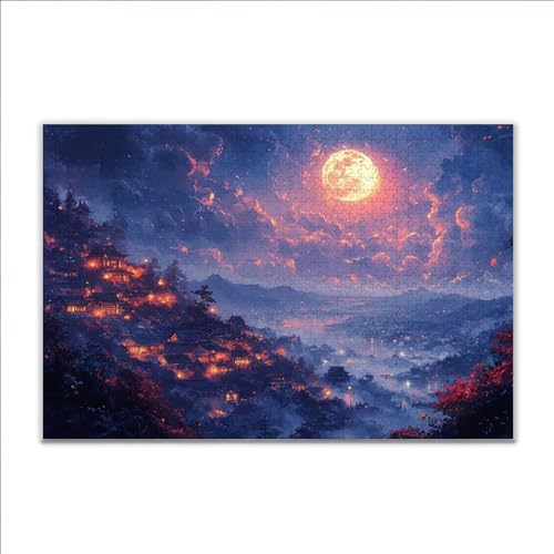 Puzzle 300 Teile Sonnenuntergang Landschaft Puzzle Erwachsene Anspruchsvoll, Klassische Holzpuzzle Erwachsene, Puzzlespiele für Die Ganze Familie, Jigsaw Puzzel ab 14 Jahre für Junge Mädchen C-9 Puzzle 300 Teile Sonnenuntergang Landschaft Puzzle Erwachsene Anspruchsvoll, Klassische Holzpuzzle Erwachsene, Puzzlespiele für Die Ganze Familie, Jigsaw Puzzel ab 14 Jahre für Junge Mädchen C-9 von JIANFREY