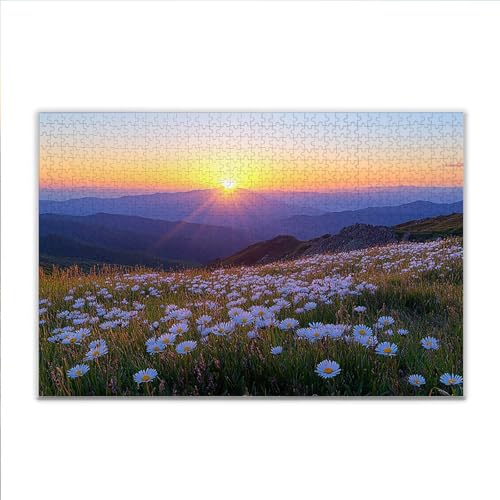 Puzzle 4000 Teile Blume Frühling Puzzle Erwachsene Anspruchsvoll, Klassische Holzpuzzle Erwachsene, Puzzlespiele für Die Ganze Familie, Wooden Jigsaw Puzzel ab 14 Jahre für Junge Mädchen Geschenke S-4 von JIANFREY