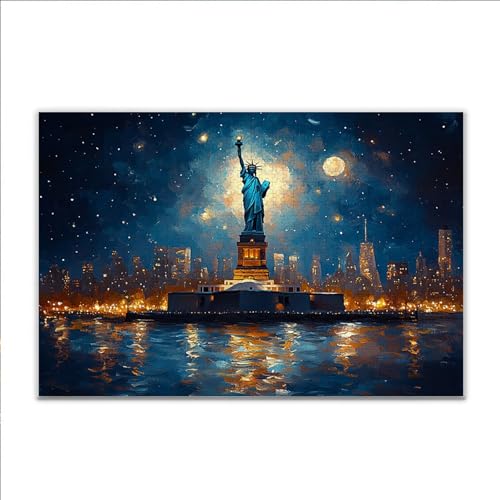Puzzle 4000 Teile Freiheitsstatue Puzzle Erwachsene Anspruchsvoll, Klassische Holzpuzzle Erwachsene, Puzzlespiele für Die Ganze Familie, Jigsaw Puzzel ab 14 Jahre für Junge Mädchen Geschenke H-1 Puzzle 4000 Teile Freiheitsstatue Puzzle Erwachsene Anspruchsvoll, Klassische Holzpuzzle Erwachsene, Puzzlespiele für Die Ganze Familie, Jigsaw Puzzel ab 14 Jahre für Junge Mädchen Geschenke H-1 von JIANFREY