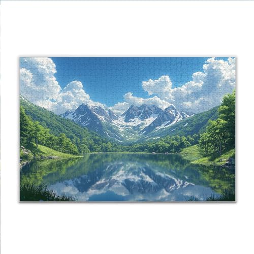 Puzzle 4000 Teile Frühling Landschaft Puzzle Erwachsene Anspruchsvoll, Klassische Holzpuzzle Erwachsene, Puzzlespiele für Die Ganze Familie, Wooden Jigsaw Puzzel ab 14 Jahre für Junge Mädchen G-9 Puzzle 4000 Teile Frühling Landschaft Puzzle Erwachsene Anspruchsvoll, Klassische Holzpuzzle Erwachsene, Puzzlespiele für Die Ganze Familie, Wooden Jigsaw Puzzel ab 14 Jahre für Junge Mädchen G-9 von JIANFREY