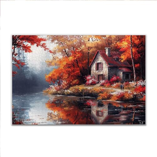Puzzle 4000 Teile Landschaft Herbst Puzzle Erwachsene Anspruchsvoll, Klassische Holzpuzzle Erwachsene, Puzzlespiele für Die Ganze Familie, Jigsaw Puzzel ab 14 Jahre für Junge Mädchen Geschenke K-2 Puzzle 4000 Teile Landschaft Herbst Puzzle Erwachsene Anspruchsvoll, Klassische Holzpuzzle Erwachsene, Puzzlespiele für Die Ganze Familie, Jigsaw Puzzel ab 14 Jahre für Junge Mädchen Geschenke K-2 von JIANFREY