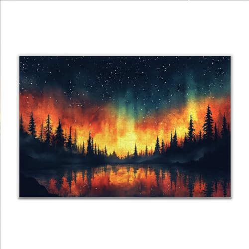 Puzzle 4000 Teile Landschaft Sternenhimmel Puzzle Erwachsene Anspruchsvoll, Klassische Holzpuzzle Erwachsene, Puzzlespiele für Die Ganze Familie, Wooden Jigsaw Puzzel ab 14 Jahre für Junge Mädchen G-4 Puzzle 4000 Teile Landschaft Sternenhimmel Puzzle Erwachsene Anspruchsvoll, Klassische Holzpuzzle Erwachsene, Puzzlespiele für Die Ganze Familie, Wooden Jigsaw Puzzel ab 14 Jahre für Junge Mädchen G-4 von JIANFREY