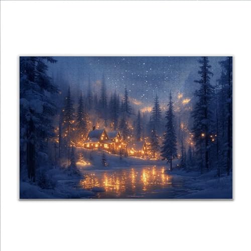 Puzzle 4000 Teile Winter Landschaft Puzzle Erwachsene Anspruchsvoll, Klassische Holzpuzzle Erwachsene, Puzzlespiele für Die Ganze Familie, Jigsaw Puzzel ab 14 Jahre für Junge Mädchen Geschenke C-0 Puzzle 4000 Teile Winter Landschaft Puzzle Erwachsene Anspruchsvoll, Klassische Holzpuzzle Erwachsene, Puzzlespiele für Die Ganze Familie, Jigsaw Puzzel ab 14 Jahre für Junge Mädchen Geschenke C-0 von JIANFREY
