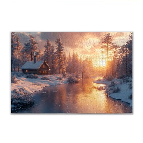 Puzzle 4000 Teile Winter Landschaft Puzzle Erwachsene Anspruchsvoll, Klassische Holzpuzzle Erwachsene, Puzzlespiele für Die Ganze Familie, Jigsaw Puzzel ab 14 Jahre für Junge Mädchen Geschenke F-4 Puzzle 4000 Teile Winter Landschaft Puzzle Erwachsene Anspruchsvoll, Klassische Holzpuzzle Erwachsene, Puzzlespiele für Die Ganze Familie, Jigsaw Puzzel ab 14 Jahre für Junge Mädchen Geschenke F-4 von JIANFREY