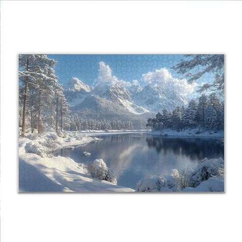 Puzzle 4000 Teile Winter Schneeberg Puzzle Erwachsene Anspruchsvoll, Klassische Holzpuzzle Erwachsene, Puzzlespiele für Die Ganze Familie, Jigsaw Puzzel ab 14 Jahre für Junge Mädchen Geschenke B-3 Puzzle 4000 Teile Winter Schneeberg Puzzle Erwachsene Anspruchsvoll, Klassische Holzpuzzle Erwachsene, Puzzlespiele für Die Ganze Familie, Jigsaw Puzzel ab 14 Jahre für Junge Mädchen Geschenke B-3 von JIANFREY