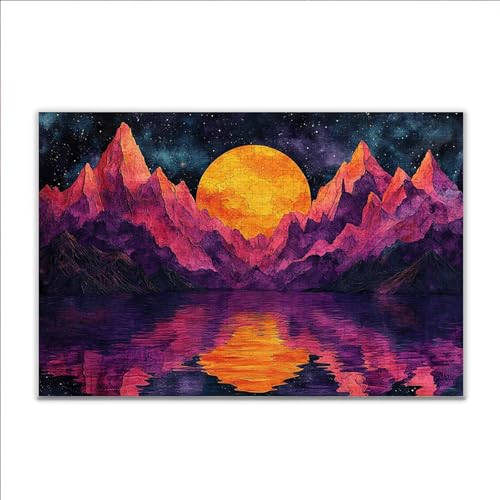 Puzzle Abstrakt Landschaft Klassische Puzzle 500 Teile Erwachsene, Holzpuzzle Erwachsene Anspruchsvoll, 2025 Impossible Puzzel Kunst Lernspiel, Schwer Wooden Jigsaw Set Ostern Geschenk Wohnkultur G-8 Puzzle Abstrakt Landschaft Klassische Puzzle 500 Teile Erwachsene, Holzpuzzle Erwachsene Anspruchsvoll, 2025 Impossible Puzzel Kunst Lernspiel, Schwer Wooden Jigsaw Set Ostern Geschenk Wohnkultur G-8 von JIANFREY