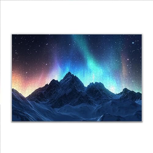 Puzzle Aurora Berg Klassische Puzzle 3000 Teile Erwachsene, Holzpuzzle Erwachsene Anspruchsvoll, 2025 Impossible Puzzel Kunst Lernspiel, Schwer DIY Wooden Jigsaw Set Ostern Geschenk Wohnkultur S-4 Puzzle Aurora Berg Klassische Puzzle 3000 Teile Erwachsene, Holzpuzzle Erwachsene Anspruchsvoll, 2025 Impossible Puzzel Kunst Lernspiel, Schwer DIY Wooden Jigsaw Set Ostern Geschenk Wohnkultur S-4 von JIANFREY