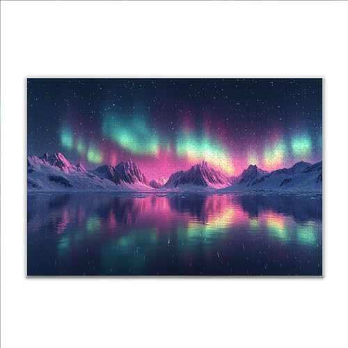 Puzzle Aurora Bunt Klassische Puzzle 3000 Teile Erwachsene, Holzpuzzle Erwachsene Anspruchsvoll, 2025 Impossible Puzzel Kunst Lernspiel, Schwer DIY Wooden Jigsaw Set Ostern Geschenk Wohnkultur T-6 Puzzle Aurora Bunt Klassische Puzzle 3000 Teile Erwachsene, Holzpuzzle Erwachsene Anspruchsvoll, 2025 Impossible Puzzel Kunst Lernspiel, Schwer DIY Wooden Jigsaw Set Ostern Geschenk Wohnkultur T-6 von JIANFREY