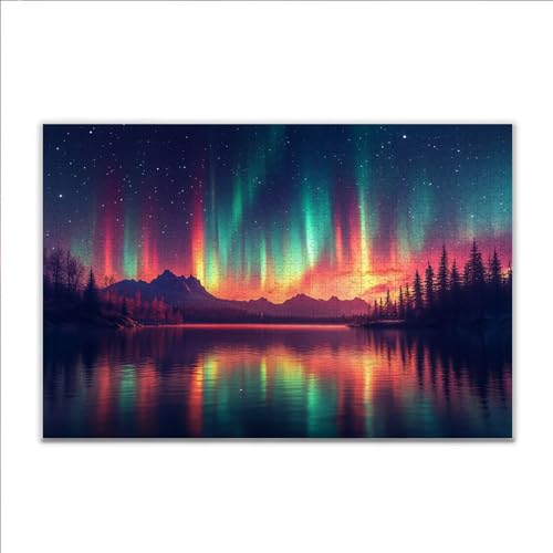 Puzzle Aurora Landschaft Klassische Puzzle 3000 Teile Erwachsene, Holzpuzzle Erwachsene Anspruchsvoll, 2025 Impossible Puzzel Kunst Lernspiel, Schwer Wooden Jigsaw Set Ostern Geschenk Wohnkultur G-0 Puzzle Aurora Landschaft Klassische Puzzle 3000 Teile Erwachsene, Holzpuzzle Erwachsene Anspruchsvoll, 2025 Impossible Puzzel Kunst Lernspiel, Schwer Wooden Jigsaw Set Ostern Geschenk Wohnkultur G-0 von JIANFREY