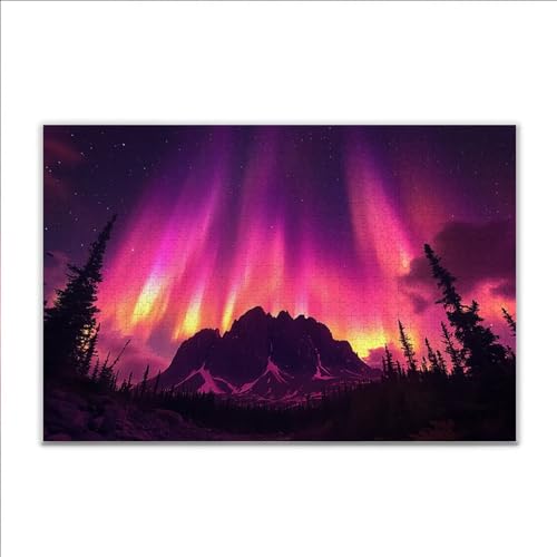 Puzzle Aurora Landschaft Klassische Puzzle 3000 Teile Erwachsene, Holzpuzzle Erwachsene Anspruchsvoll, 2025 Impossible Puzzel Kunst Lernspiel, Schwer Wooden Jigsaw Set Ostern Geschenk Wohnkultur P-0 Puzzle Aurora Landschaft Klassische Puzzle 3000 Teile Erwachsene, Holzpuzzle Erwachsene Anspruchsvoll, 2025 Impossible Puzzel Kunst Lernspiel, Schwer Wooden Jigsaw Set Ostern Geschenk Wohnkultur P-0 von JIANFREY