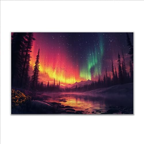 Puzzle Aurora Landschaft Klassische Puzzle 3000 Teile Erwachsene, Holzpuzzle Erwachsene Anspruchsvoll, 2025 Impossible Puzzel Kunst Lernspiel, Schwer Wooden Jigsaw Set Ostern Geschenk Wohnkultur Q-67 Puzzle Aurora Landschaft Klassische Puzzle 3000 Teile Erwachsene, Holzpuzzle Erwachsene Anspruchsvoll, 2025 Impossible Puzzel Kunst Lernspiel, Schwer Wooden Jigsaw Set Ostern Geschenk Wohnkultur Q-67 von JIANFREY