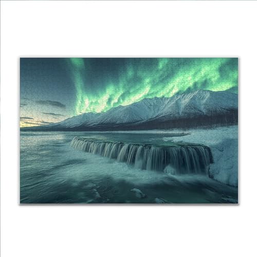 Puzzle Aurora Landschaft Klassische Puzzle 3000 Teile Erwachsene, Holzpuzzle Erwachsene Anspruchsvoll, 2025 Impossible Puzzel Kunst Lernspiel, Schwer Wooden Jigsaw Set Ostern Geschenk Wohnkultur S-6 Puzzle Aurora Landschaft Klassische Puzzle 3000 Teile Erwachsene, Holzpuzzle Erwachsene Anspruchsvoll, 2025 Impossible Puzzel Kunst Lernspiel, Schwer Wooden Jigsaw Set Ostern Geschenk Wohnkultur S-6 von JIANFREY