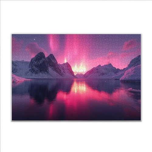 Puzzle Aurora Landschaft Klassische Puzzle 3000 Teile Erwachsene, Holzpuzzle Erwachsene Anspruchsvoll, 2025 Impossible Puzzel Kunst Lernspiel, Schwer Wooden Jigsaw Set Ostern Geschenk Wohnkultur W-2 Puzzle Aurora Landschaft Klassische Puzzle 3000 Teile Erwachsene, Holzpuzzle Erwachsene Anspruchsvoll, 2025 Impossible Puzzel Kunst Lernspiel, Schwer Wooden Jigsaw Set Ostern Geschenk Wohnkultur W-2 von JIANFREY
