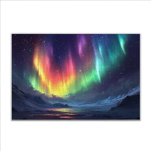 Puzzle Aurora Landschaft Klassische Puzzle 5000 Teile Erwachsene, Holzpuzzle Erwachsene Anspruchsvoll, 2025 Impossible Puzzel Kunst Lernspiel, Schwer Wooden Jigsaw Set Ostern Geschenk Wohnkultur E-2 Puzzle Aurora Landschaft Klassische Puzzle 5000 Teile Erwachsene, Holzpuzzle Erwachsene Anspruchsvoll, 2025 Impossible Puzzel Kunst Lernspiel, Schwer Wooden Jigsaw Set Ostern Geschenk Wohnkultur E-2 von JIANFREY