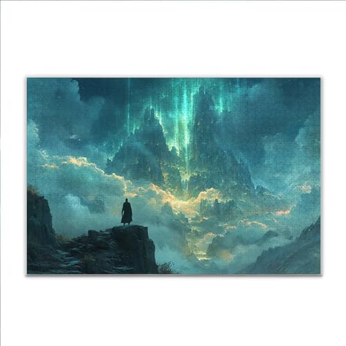 Puzzle Aurora Landschaft Klassische Puzzle 5000 Teile Erwachsene, Holzpuzzle Erwachsene Anspruchsvoll, 2025 Impossible Puzzel Kunst Lernspiel, Schwer Wooden Jigsaw Set Ostern Geschenk Wohnkultur M-0 Puzzle Aurora Landschaft Klassische Puzzle 5000 Teile Erwachsene, Holzpuzzle Erwachsene Anspruchsvoll, 2025 Impossible Puzzel Kunst Lernspiel, Schwer Wooden Jigsaw Set Ostern Geschenk Wohnkultur M-0 von JIANFREY