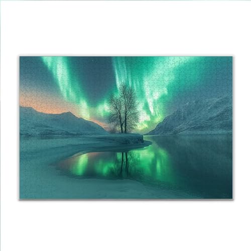Puzzle Aurora Nordlicht Klassische Puzzle 200 Teile Erwachsene, Holzpuzzle Erwachsene Anspruchsvoll, 2025 Impossible Puzzel Kunst Lernspiel, Schwer DIY Wooden Jigsaw Set Ostern Geschenk Wohnkultur G-0 Puzzle Aurora Nordlicht Klassische Puzzle 200 Teile Erwachsene, Holzpuzzle Erwachsene Anspruchsvoll, 2025 Impossible Puzzel Kunst Lernspiel, Schwer DIY Wooden Jigsaw Set Ostern Geschenk Wohnkultur G-0 von JIANFREY