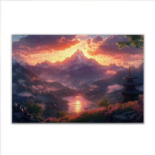 Puzzle Berg Landschaft Klassische Puzzle 5000 Teile Erwachsene, Holzpuzzle Erwachsene Anspruchsvoll, 2025 Impossible Puzzel Kunst Lernspiel, Schwer DIY Wooden Jigsaw Set Ostern Geschenk Wohnkultur R-2 Puzzle Berg Landschaft Klassische Puzzle 5000 Teile Erwachsene, Holzpuzzle Erwachsene Anspruchsvoll, 2025 Impossible Puzzel Kunst Lernspiel, Schwer DIY Wooden Jigsaw Set Ostern Geschenk Wohnkultur R-2 von JIANFREY
