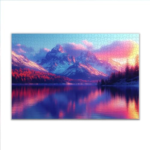 Puzzle Berg Ozean Klassische Puzzle 200 Teile Erwachsene, Holzpuzzle Erwachsene Anspruchsvoll, 2025 Impossible Puzzel Kunst Lernspiel, Schwer DIY Wooden Jigsaw Set Einzigartiges Ostern Geschenk F-2 Puzzle Berg Ozean Klassische Puzzle 200 Teile Erwachsene, Holzpuzzle Erwachsene Anspruchsvoll, 2025 Impossible Puzzel Kunst Lernspiel, Schwer DIY Wooden Jigsaw Set Einzigartiges Ostern Geschenk F-2 von JIANFREY
