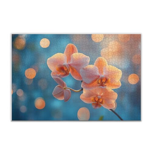Puzzle Blume Landschaft Klassische Puzzle 3000 Teile Erwachsene, Holzpuzzle Erwachsene Anspruchsvoll, 2025 Impossible Puzzel Kunst Lernspiel, Schwer Wooden Jigsaw Set Ostern Geschenk Wohnkultur O-11 von JIANFREY