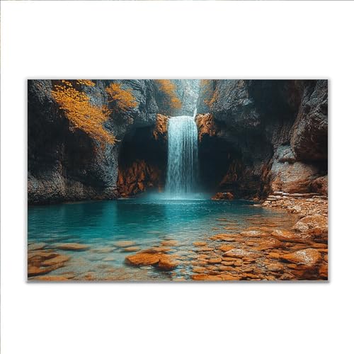 Puzzle Fallen Landschaft Klassische Puzzle 3000 Teile Erwachsene, Holzpuzzle Erwachsene Anspruchsvoll, 2025 Impossible Puzzel Kunst Lernspiel, Schwer Wooden Jigsaw Set Ostern Geschenk Wohnkultur X-1 von JIANFREY