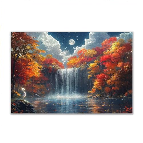 Puzzle Fallen Landschaft Klassische Puzzle 5000 Teile Erwachsene, Holzpuzzle Erwachsene Anspruchsvoll, 2025 Impossible Puzzel Kunst Lernspiel, Schwer Wooden Jigsaw Set Ostern Geschenk Wohnkultur H-1 Puzzle Fallen Landschaft Klassische Puzzle 5000 Teile Erwachsene, Holzpuzzle Erwachsene Anspruchsvoll, 2025 Impossible Puzzel Kunst Lernspiel, Schwer Wooden Jigsaw Set Ostern Geschenk Wohnkultur H-1 von JIANFREY