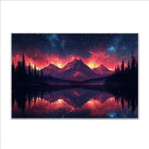 Puzzle Fantasie Gebirge Klassische Puzzle 200 Teile Erwachsene, Holzpuzzle Erwachsene Anspruchsvoll, 2025 Impossible Puzzel Kunst Lernspiel, Schwer DIY Wooden Jigsaw Set Ostern Geschenk Wohnkultur L-9 Puzzle Fantasie Gebirge Klassische Puzzle 200 Teile Erwachsene, Holzpuzzle Erwachsene Anspruchsvoll, 2025 Impossible Puzzel Kunst Lernspiel, Schwer DIY Wooden Jigsaw Set Ostern Geschenk Wohnkultur L-9 von JIANFREY