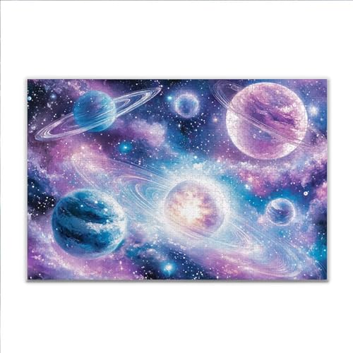 Puzzle Fantasie Landschaft Klassische Puzzle 5000 Teile Erwachsene, Holzpuzzle Erwachsene Anspruchsvoll, 2025 Impossible Puzzel Kunst Lernspiel, Schwer Wooden Jigsaw Set Ostern Geschenk Wohnkultur M-5 von JIANFREY