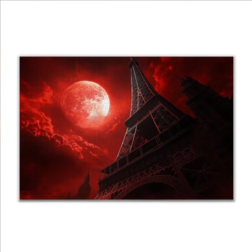 Puzzle Fantasie Turm Klassische Puzzle 200 Teile Erwachsene, Holzpuzzle Erwachsene Anspruchsvoll, 2025 Impossible Puzzel Kunst Lernspiel, Schwer DIY Wooden Jigsaw Set Ostern Geschenk Wohnkultur L-41 von JIANFREY