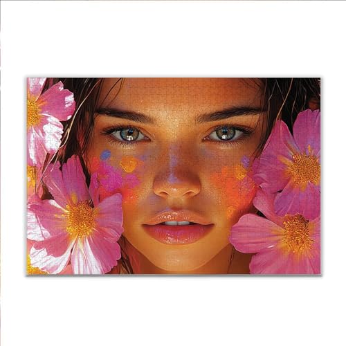 Puzzle Frau Blume Klassische Puzzle 3000 Teile Erwachsene, Holzpuzzle Erwachsene Anspruchsvoll, 2025 Impossible Puzzel Kunst Lernspiel, Schwer DIY Wooden Jigsaw Set Ostern Geschenk Wohnkultur P-5 Puzzle Frau Blume Klassische Puzzle 3000 Teile Erwachsene, Holzpuzzle Erwachsene Anspruchsvoll, 2025 Impossible Puzzel Kunst Lernspiel, Schwer DIY Wooden Jigsaw Set Ostern Geschenk Wohnkultur P-5 von JIANFREY