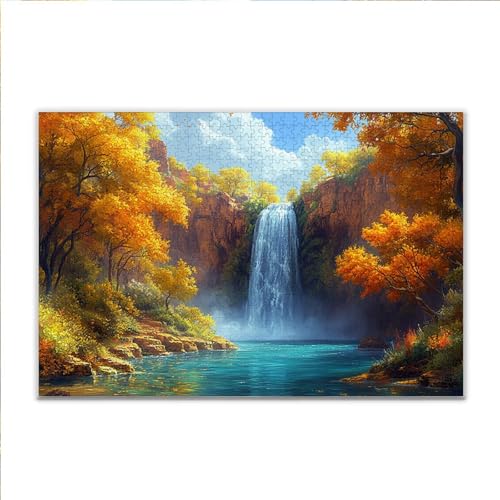 Puzzle Frühling Fallen Klassische Puzzle 500 Teile Erwachsene, Holzpuzzle Erwachsene Anspruchsvoll, 2025 Impossible Puzzel Kunst Lernspiel, Schwer DIY Wooden Jigsaw Set Ostern Geschenk Wohnkultur R-7 Puzzle Frühling Fallen Klassische Puzzle 500 Teile Erwachsene, Holzpuzzle Erwachsene Anspruchsvoll, 2025 Impossible Puzzel Kunst Lernspiel, Schwer DIY Wooden Jigsaw Set Ostern Geschenk Wohnkultur R-7 von JIANFREY