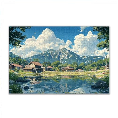 Puzzle Frühling Landschaft Klassische Puzzle 500 Teile Erwachsene, Holzpuzzle Erwachsene Anspruchsvoll, 2025 Impossible Puzzel Kunst Lernspiel, Schwer Wooden Jigsaw Set Ostern Geschenk Wohnkultur M-9 Puzzle Frühling Landschaft Klassische Puzzle 500 Teile Erwachsene, Holzpuzzle Erwachsene Anspruchsvoll, 2025 Impossible Puzzel Kunst Lernspiel, Schwer Wooden Jigsaw Set Ostern Geschenk Wohnkultur M-9 von JIANFREY