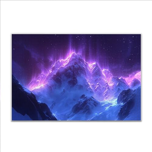 Puzzle Gebirge Aurora Klassische Puzzle 5000 Teile Erwachsene, Holzpuzzle Erwachsene Anspruchsvoll, 2025 Impossible Puzzel Kunst Lernspiel, Schwer DIY Wooden Jigsaw Set Ostern Geschenk Wohnkultur M-7 Puzzle Gebirge Aurora Klassische Puzzle 5000 Teile Erwachsene, Holzpuzzle Erwachsene Anspruchsvoll, 2025 Impossible Puzzel Kunst Lernspiel, Schwer DIY Wooden Jigsaw Set Ostern Geschenk Wohnkultur M-7 von JIANFREY
