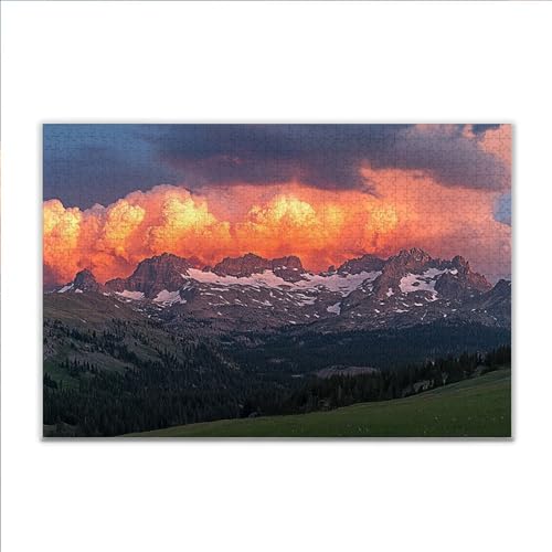 Puzzle Gebirge Landschaft Klassische Puzzle 500 Teile Erwachsene, Holzpuzzle Erwachsene Anspruchsvoll, 2025 Impossible Puzzel Kunst Lernspiel, Schwer Wooden Jigsaw Set Ostern Geschenk Wohnkultur D-41 Puzzle Gebirge Landschaft Klassische Puzzle 500 Teile Erwachsene, Holzpuzzle Erwachsene Anspruchsvoll, 2025 Impossible Puzzel Kunst Lernspiel, Schwer Wooden Jigsaw Set Ostern Geschenk Wohnkultur D-41 von JIANFREY