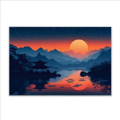 Puzzle Japan Landschaft Klassische Puzzle 500 Teile Erwachsene, Holzpuzzle Erwachsene Anspruchsvoll, 2025 Impossible Puzzel Kunst Lernspiel, Schwer DIY Wooden Jigsaw Set Ostern Geschenk Wohnkultur R-0 Puzzle Japan Landschaft Klassische Puzzle 500 Teile Erwachsene, Holzpuzzle Erwachsene Anspruchsvoll, 2025 Impossible Puzzel Kunst Lernspiel, Schwer DIY Wooden Jigsaw Set Ostern Geschenk Wohnkultur R-0 von JIANFREY