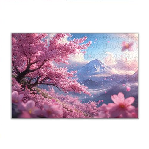 Puzzle Japan Landschaft Klassische Puzzle 5000 Teile Erwachsene, Holzpuzzle Erwachsene Anspruchsvoll, 2025 Impossible Puzzel Kunst Lernspiel, Schwer Wooden Jigsaw Set Ostern Geschenk Wohnkultur Y-9 von JIANFREY
