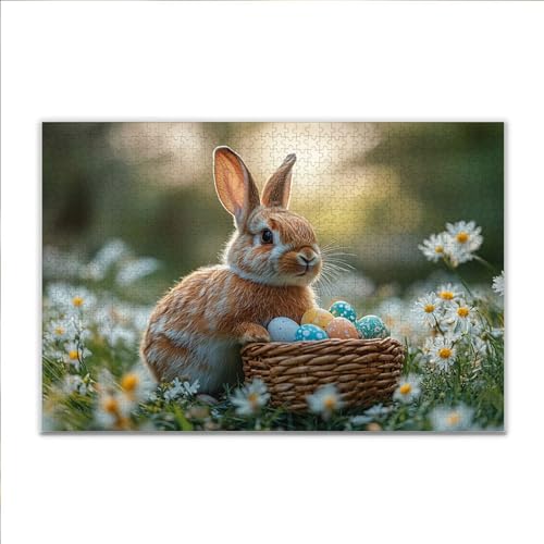 Puzzle Kaninchen Ei Klassische Puzzle 500 Teile Erwachsene, Holzpuzzle Erwachsene Anspruchsvoll, 2025 Impossible Puzzel Kunst Lernspiel, Schwer DIY Wooden Jigsaw Set Ostern Geschenk Wohnkultur Y-2 Puzzle Kaninchen Ei Klassische Puzzle 500 Teile Erwachsene, Holzpuzzle Erwachsene Anspruchsvoll, 2025 Impossible Puzzel Kunst Lernspiel, Schwer DIY Wooden Jigsaw Set Ostern Geschenk Wohnkultur Y-2 von JIANFREY
