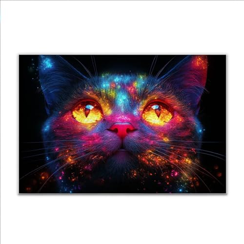 Puzzle Katze Tier Klassische Puzzle 500 Teile Erwachsene, Holzpuzzle Erwachsene Anspruchsvoll, 2025 Impossible Puzzel Kunst Lernspiel, Schwer DIY Wooden Jigsaw Set Einzigartiges Ostern Geschenk S-4 Puzzle Katze Tier Klassische Puzzle 500 Teile Erwachsene, Holzpuzzle Erwachsene Anspruchsvoll, 2025 Impossible Puzzel Kunst Lernspiel, Schwer DIY Wooden Jigsaw Set Einzigartiges Ostern Geschenk S-4 von JIANFREY