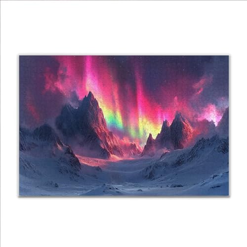 Puzzle Landschaft Aurora Klassische Puzzle 5000 Teile Erwachsene, Holzpuzzle Erwachsene Anspruchsvoll, 2025 Impossible Puzzel Kunst Lernspiel, Schwer Wooden Jigsaw Set Ostern Geschenk Wohnkultur S-9 Puzzle Landschaft Aurora Klassische Puzzle 5000 Teile Erwachsene, Holzpuzzle Erwachsene Anspruchsvoll, 2025 Impossible Puzzel Kunst Lernspiel, Schwer Wooden Jigsaw Set Ostern Geschenk Wohnkultur S-9 von JIANFREY