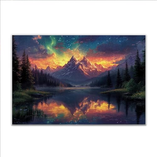 Puzzle Landschaft Berg Klassische Puzzle 200 Teile Erwachsene, Holzpuzzle Erwachsene Anspruchsvoll, 2025 Impossible Puzzel Kunst Lernspiel, Schwer DIY Wooden Jigsaw Set Ostern Geschenk Wohnkultur E-4 Puzzle Landschaft Berg Klassische Puzzle 200 Teile Erwachsene, Holzpuzzle Erwachsene Anspruchsvoll, 2025 Impossible Puzzel Kunst Lernspiel, Schwer DIY Wooden Jigsaw Set Ostern Geschenk Wohnkultur E-4 von JIANFREY